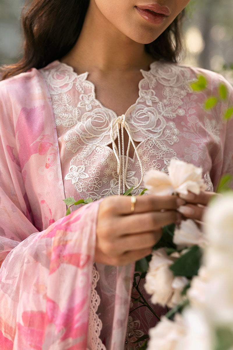 Cross Stitch | Premium Lawn 25 | MEADOW MIST -  Cross Stitch Ladies Clothes - Original Designer Dress - House of Maryam