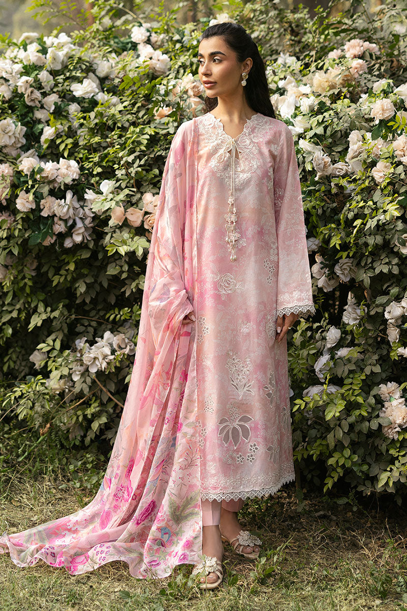 Cross Stitch | Premium Lawn 25 | MEADOW MIST -  Cross Stitch Ladies Clothes - Original Designer Dress - House of Maryam