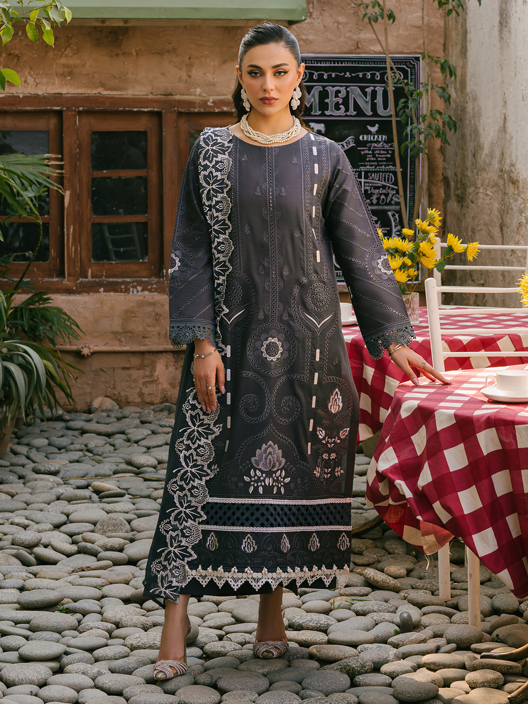 Mahnur | Mahrukh Eid Edit 24 | LEVANA -  Mahnur Luxury - Original Designer Dress - House of Maryam