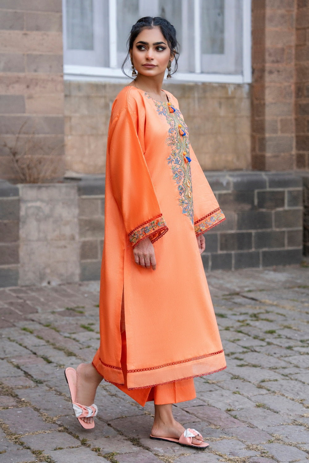 Ittehad | Embroidered Lawn | I-24 by Ittehad - House of Maryam