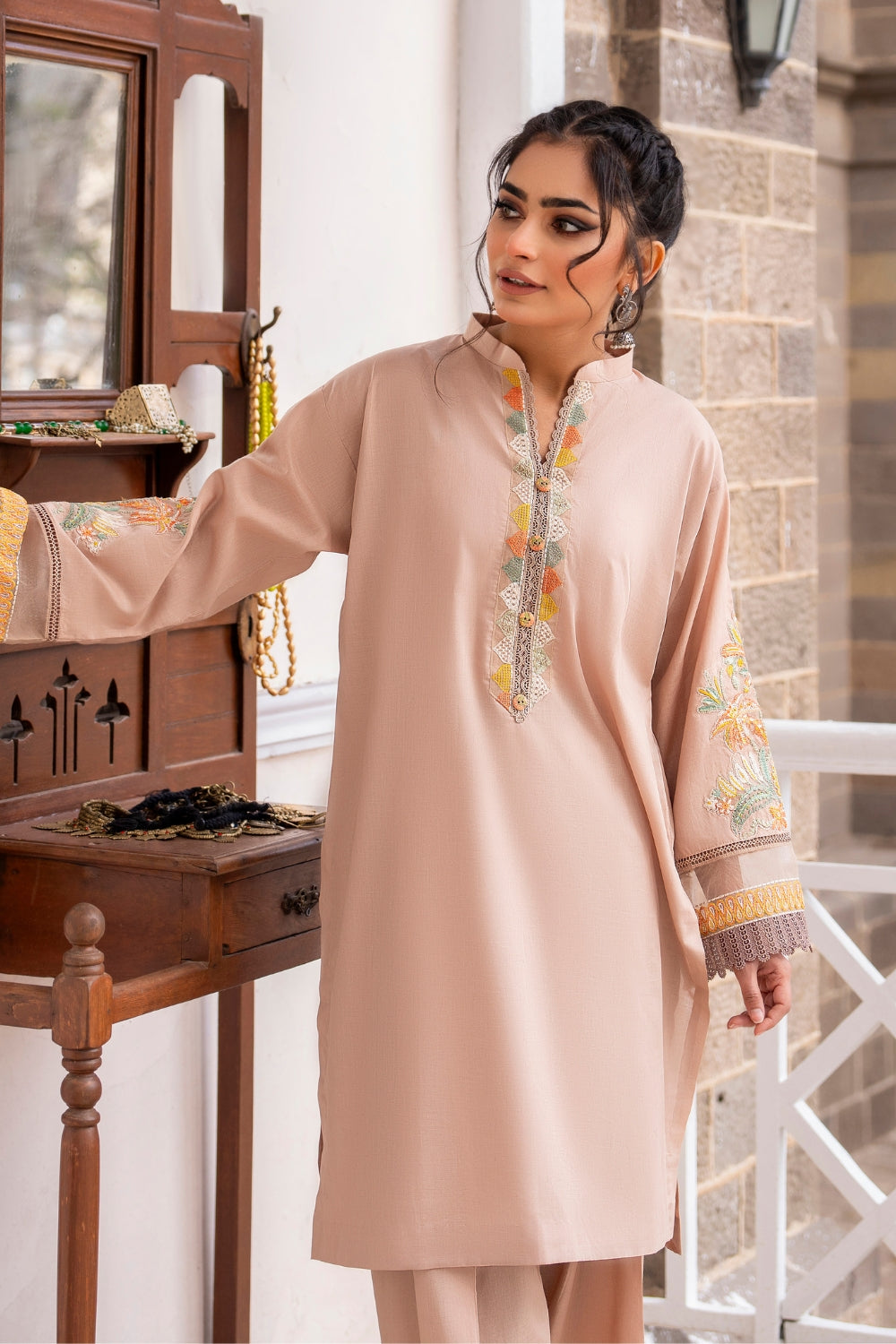 Ittehad | Embroidered Lawn | I-26 -  Ittehad Luxury -  House of Maryam