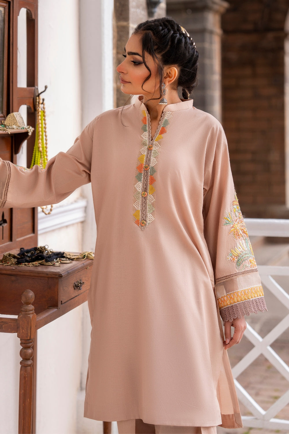 Ittehad | Embroidered Lawn | I-26 -  Ittehad Luxury -  House of Maryam
