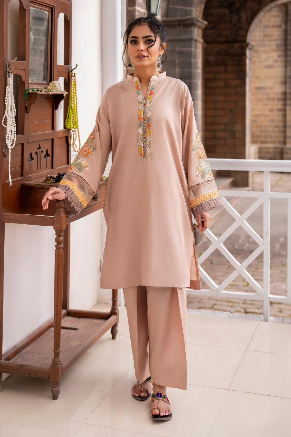 Ittehad | Embroidered Lawn | I-26 -  Ittehad Luxury -  House of Maryam