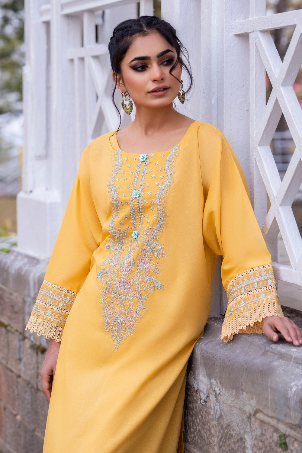 Ittehad | Embroidered Lawn | I-20 by Ittehad - House of Maryam