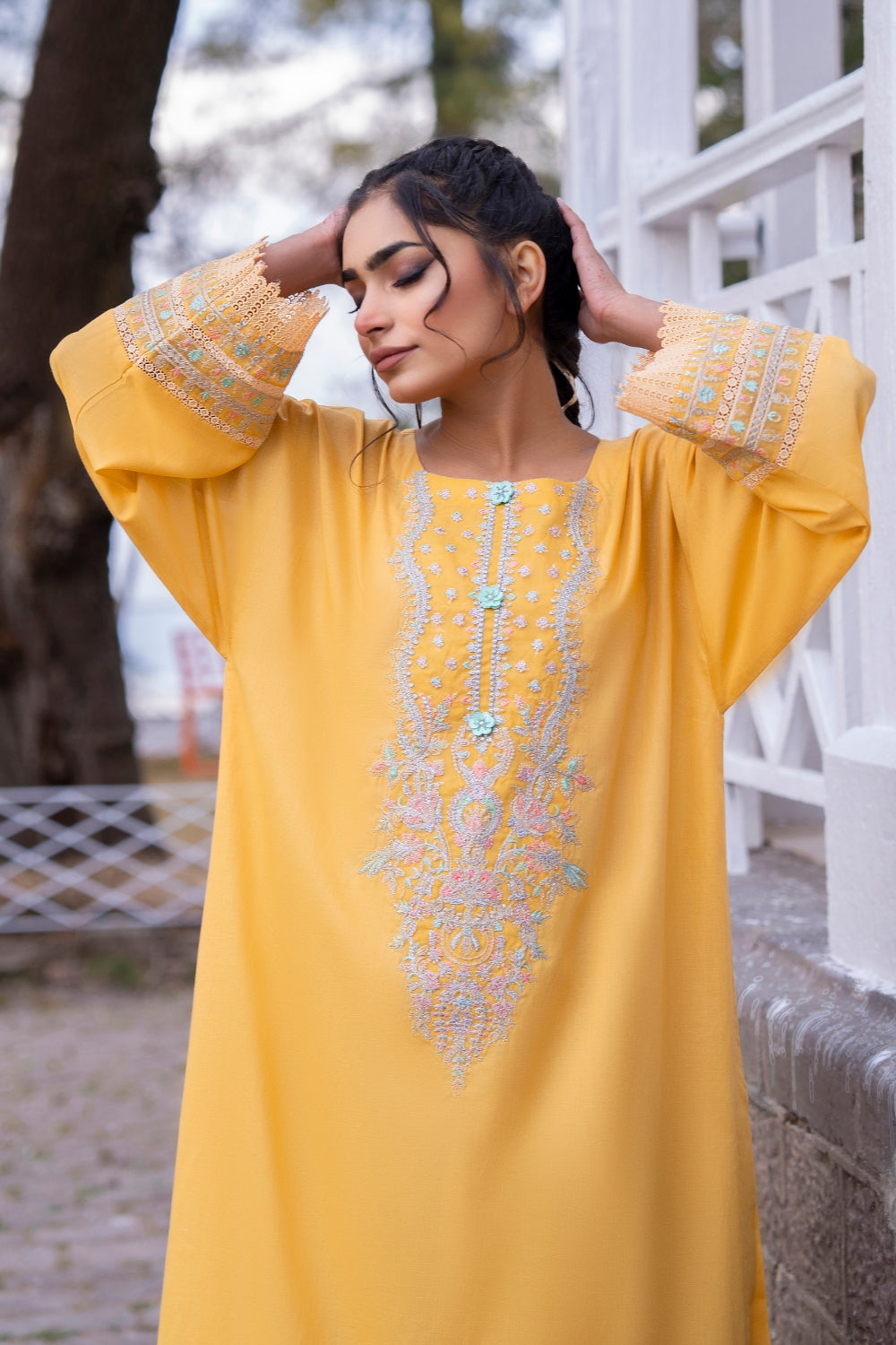 Ittehad | Embroidered Lawn | I-20 by Ittehad - House of Maryam