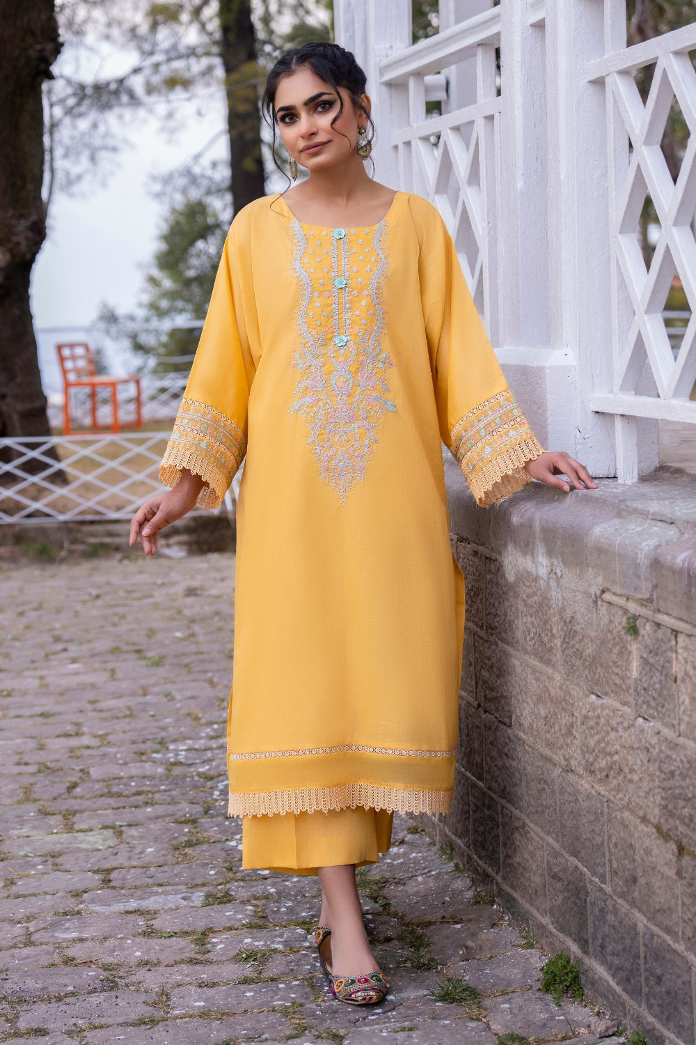 Ittehad | Embroidered Lawn | I-20 by Ittehad - House of Maryam