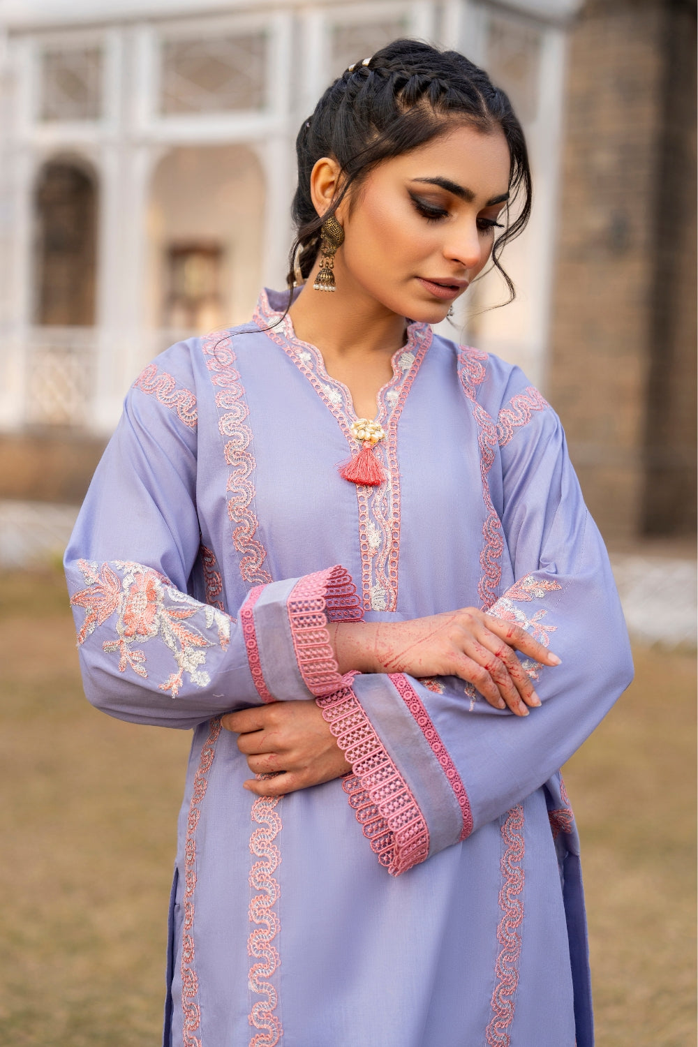 Ittehad | Embroidered Lawn | I-22 by Ittehad - House of Maryam