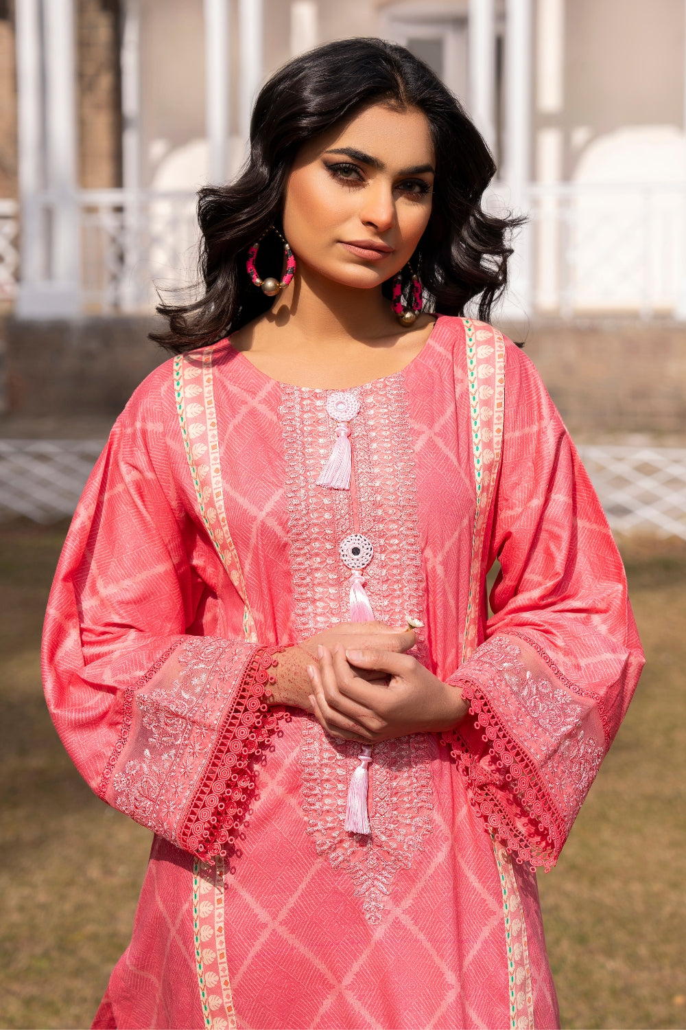 Ittehad | Embroidered Lawn | I-34 by Ittehad - House of Maryam