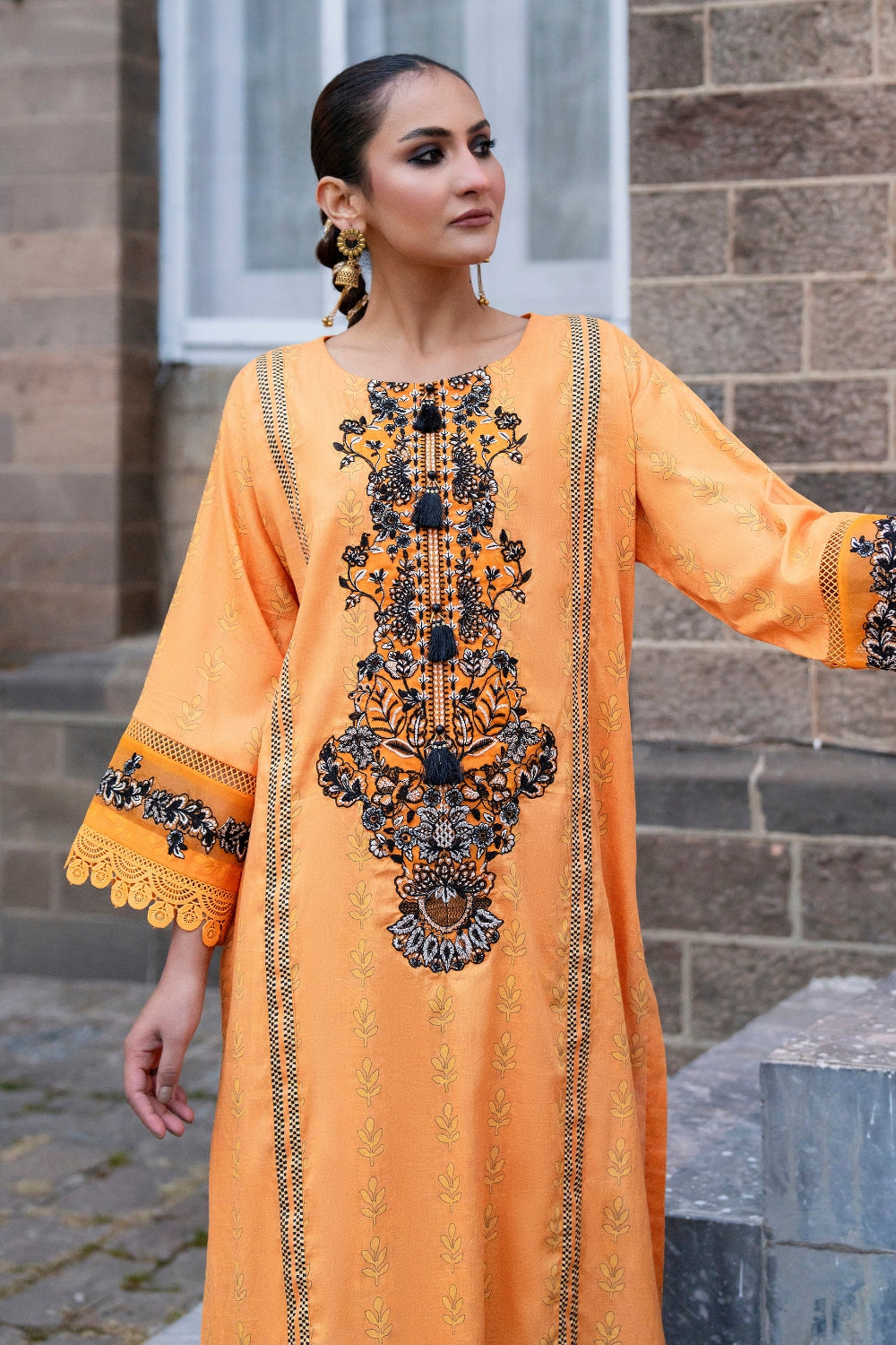 Ittehad | Embroidered Lawn | I-28 by Ittehad - House of Maryam