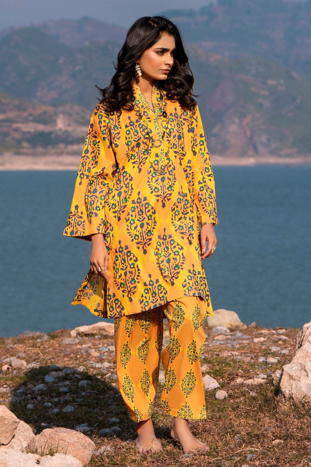 Ittehad | Embroidered Lawn | I-30 -  Ittehad Luxury - Original Designer Dress - House of Maryam