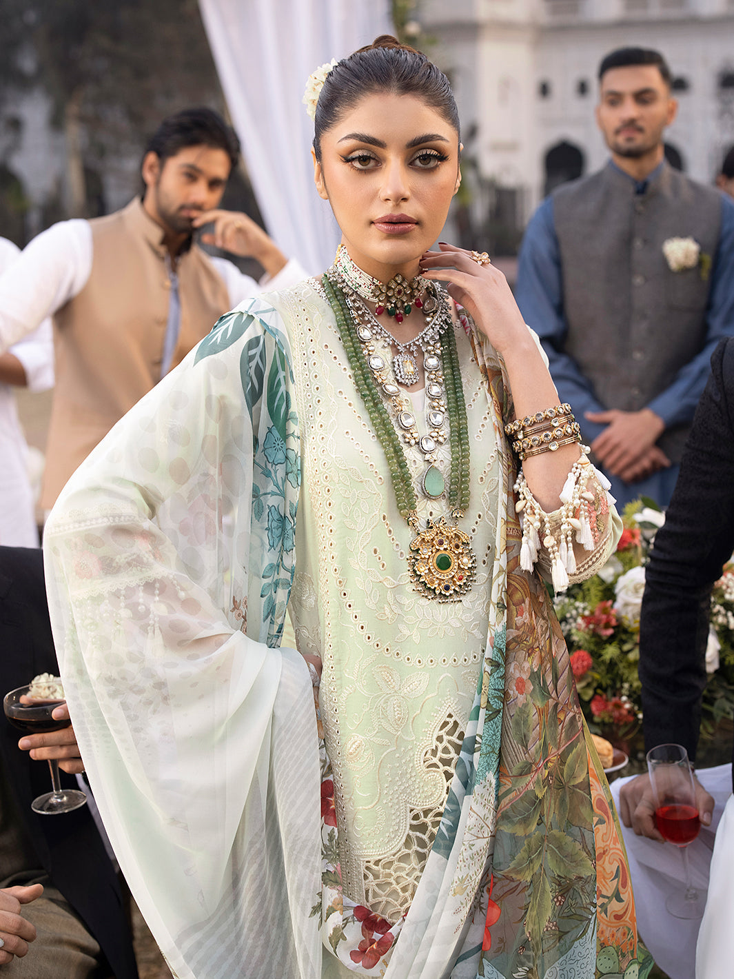 Mahnur | Mahrukh Luxury Lawn 24 | LILLY -  Mahnur Luxury - Original Designer Dress - House of Maryam