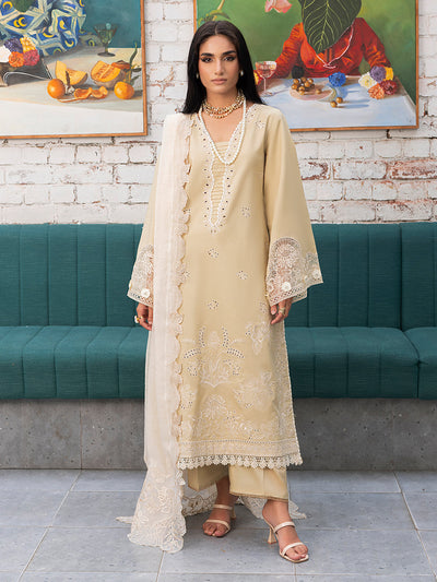 Izel | Meadow Muse Embroidered Lawn 25 | LIORA -  Izel Ladies Clothes - Original Designer Dress - House of Maryam