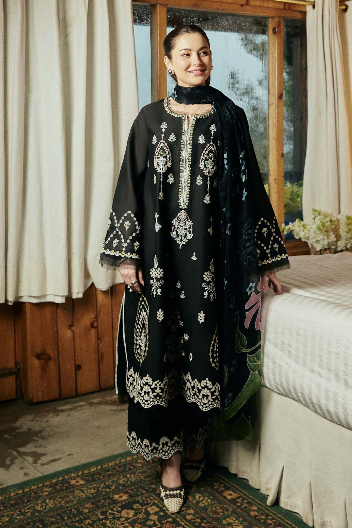 Zara Shahjahan | Coco Lawn Vol 2 | LOVENT-10A by Designer Zara Shahjahan - House of Maryam - Pakistani Designer Ethnic Wear in {{ shop.shopifyCountryName }}