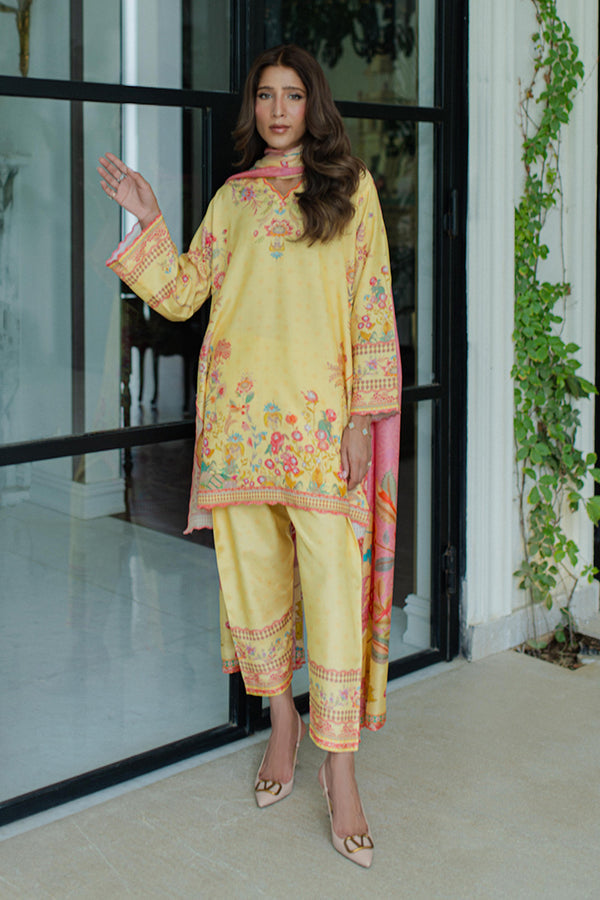 Mina Hassan | Signature Prints | Summer Lemonade -  Mina Hassan Ladies Clothes - Original Designer Dress - House of Maryam