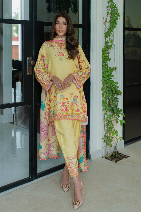 Mina Hassan | Signature Prints | Summer Lemonade -  Mina Hassan Ladies Clothes - Original Designer Dress - House of Maryam