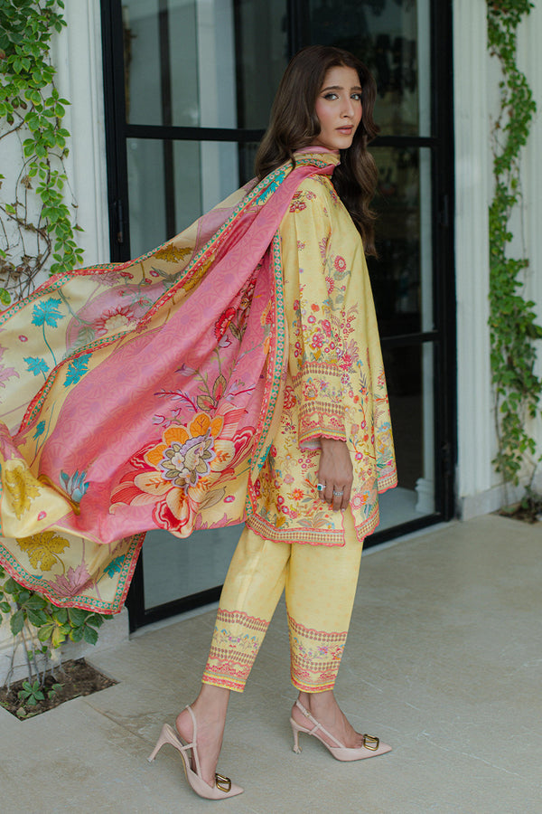 Mina Hassan | Signature Prints | Summer Lemonade -  Mina Hassan Ladies Clothes - Original Designer Dress - House of Maryam