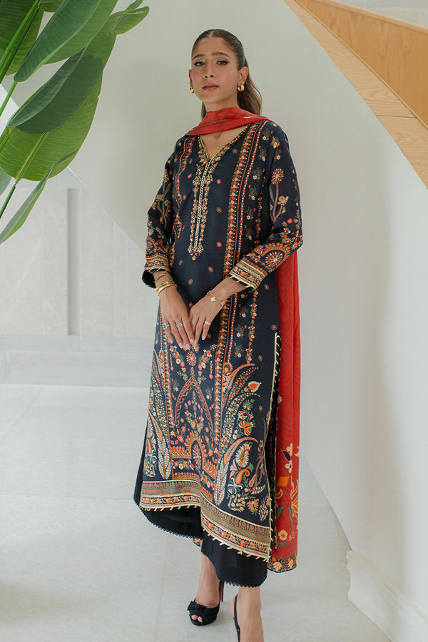 Mina Hassan | Signature Prints | Blooms like fireworks -  Mina Hassan Ladies Clothes - Original Designer Dress - House of Maryam