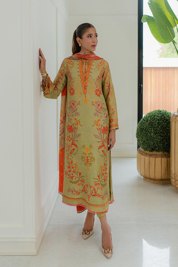 Mina Hassan | Signature Prints | Pistachio Dreams -  Mina Hassan Ladies Clothes - Original Designer Dress - House of Maryam