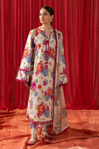 Alizeh | Sheen Lawn Prints 24 | LUNA ROSE -  Alizeh Luxury - Original Designer Dress - House of Maryam