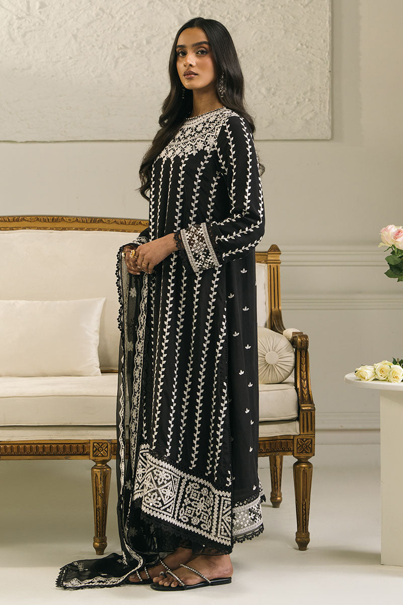 Cross Stitch | Luxury Pret | Midnight Star-2 PC (Shirt & Dupatta), image 4