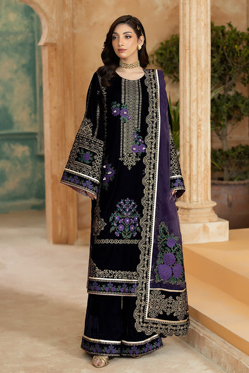 Imrozia Premium | Rukh e Makhmal | Nigha, image 4