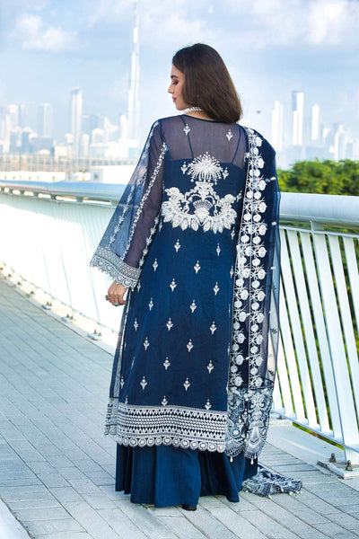 Kara | Kamdani Festive Collection | Lapis Dream -  Kara Ladies Clothes - Original Designer Dress - House of Maryam