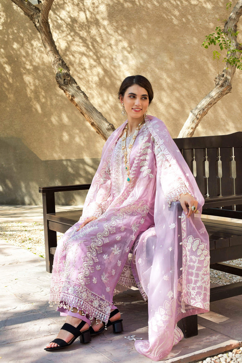 Kara | Kamdani Festive Collection | Lavender Hues -  Kara Ladies Clothes - Original Designer Dress - House of Maryam