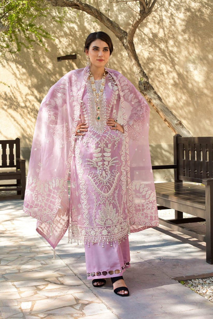 Kara | Kamdani Festive Collection | Lavender Hues -  Kara Ladies Clothes - Original Designer Dress - House of Maryam