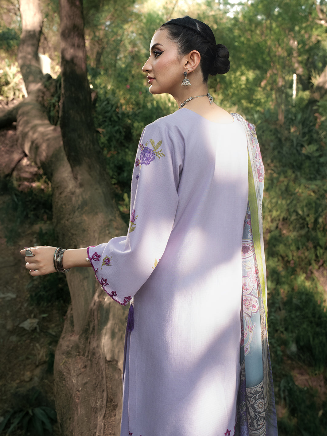 Hemstitch | The Garden Lawn | Lavender-2