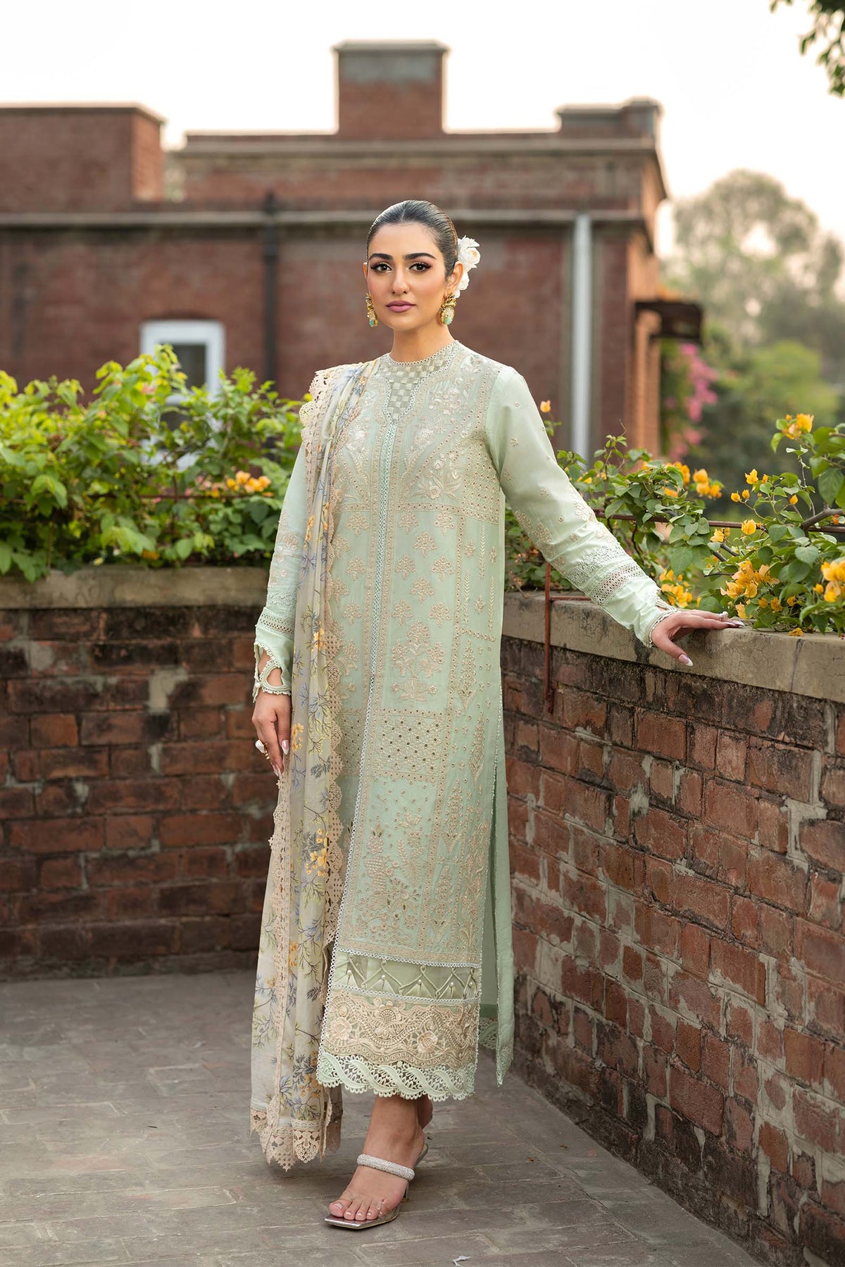 Maryam Hussain | Luxury Lawn 25 | Gulbeen -  Maryam Hussain Ladies Clothes - Original Designer Dress - House of Maryam