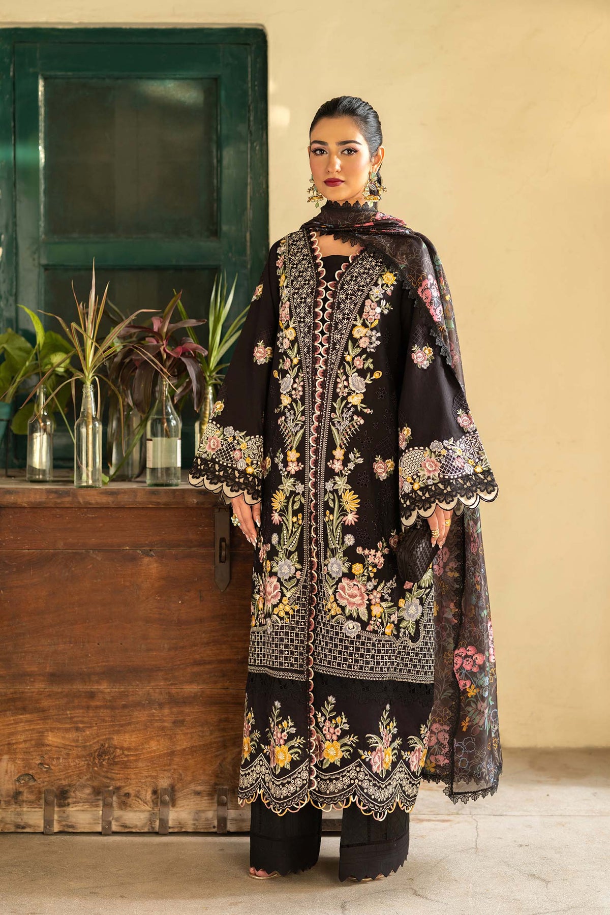Maryam Hussain | Luxury Lawn 25 | Koyal -  Maryam Hussain Ladies Clothes - Original Designer Dress - House of Maryam