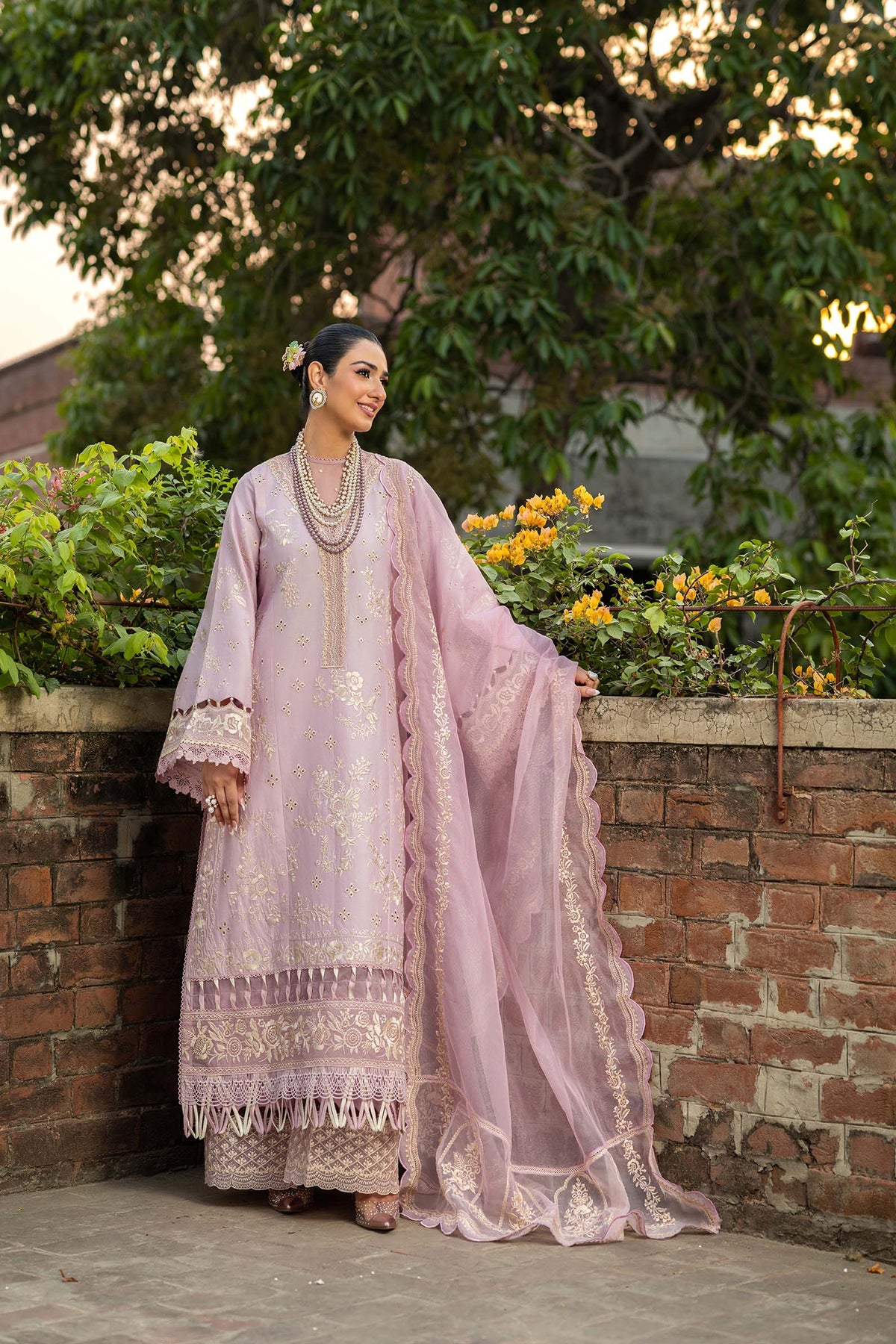 Maryam Hussain | Luxury Lawn 25 | Samar -  Maryam Hussain Ladies Clothes - Original Designer Dress - House of Maryam