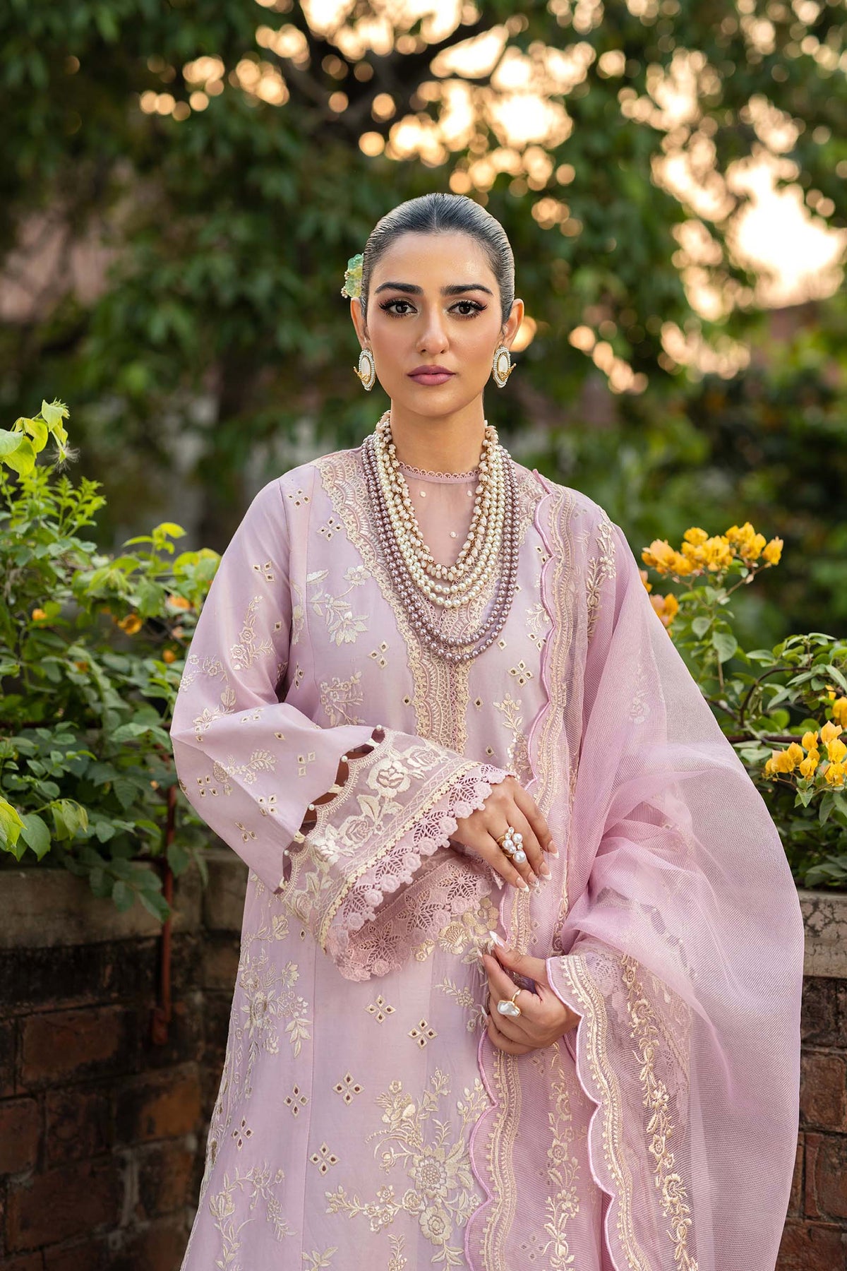 Maryam Hussain | Luxury Lawn 25 | Samar -  Maryam Hussain Ladies Clothes - Original Designer Dress - House of Maryam