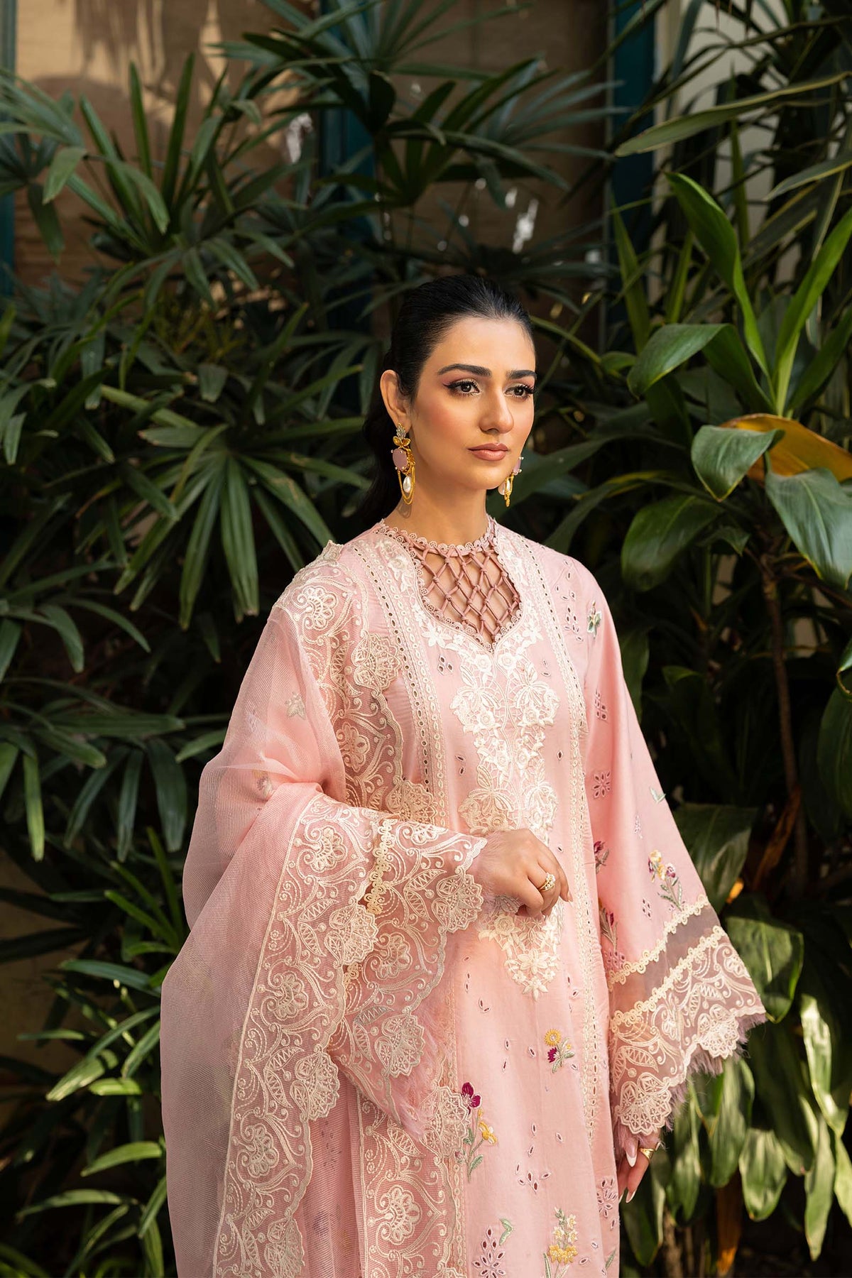 Maryam Hussain | Luxury Lawn 25 | Naina -  Maryam Hussain Ladies Clothes - Original Designer Dress - House of Maryam