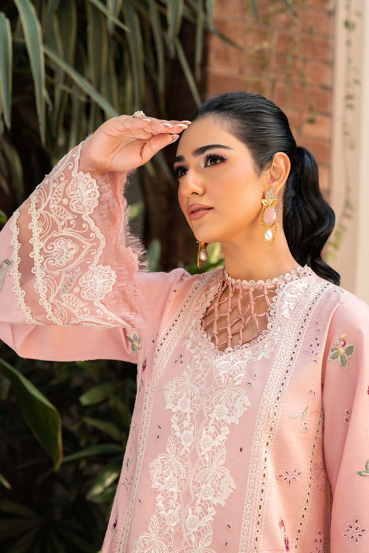 Maryam Hussain | Luxury Lawn 25 | Naina -  Maryam Hussain Ladies Clothes - Original Designer Dress - House of Maryam