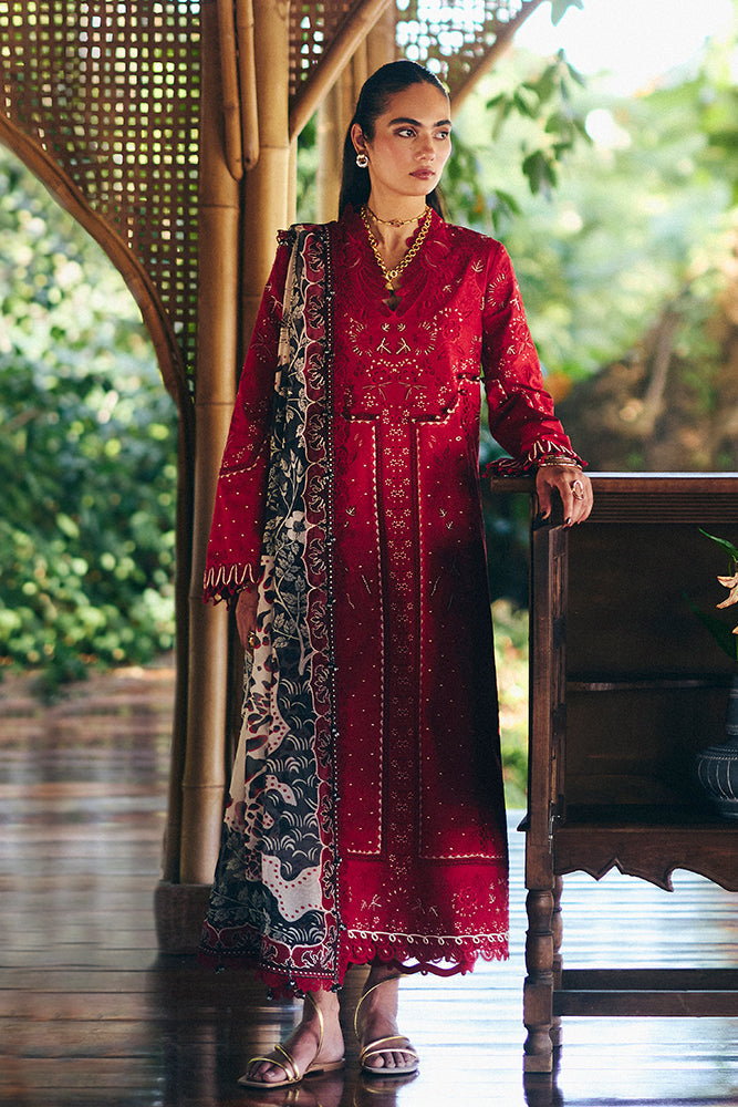 Suffuse Neera coral cotton kurta and culottes, photo 4