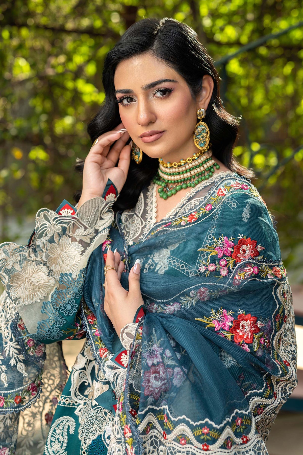 Maryam Hussain | Luxury Lawn 25 | Neelum -  Maryam Hussain Ladies Clothes - Original Designer Dress - House of Maryam
