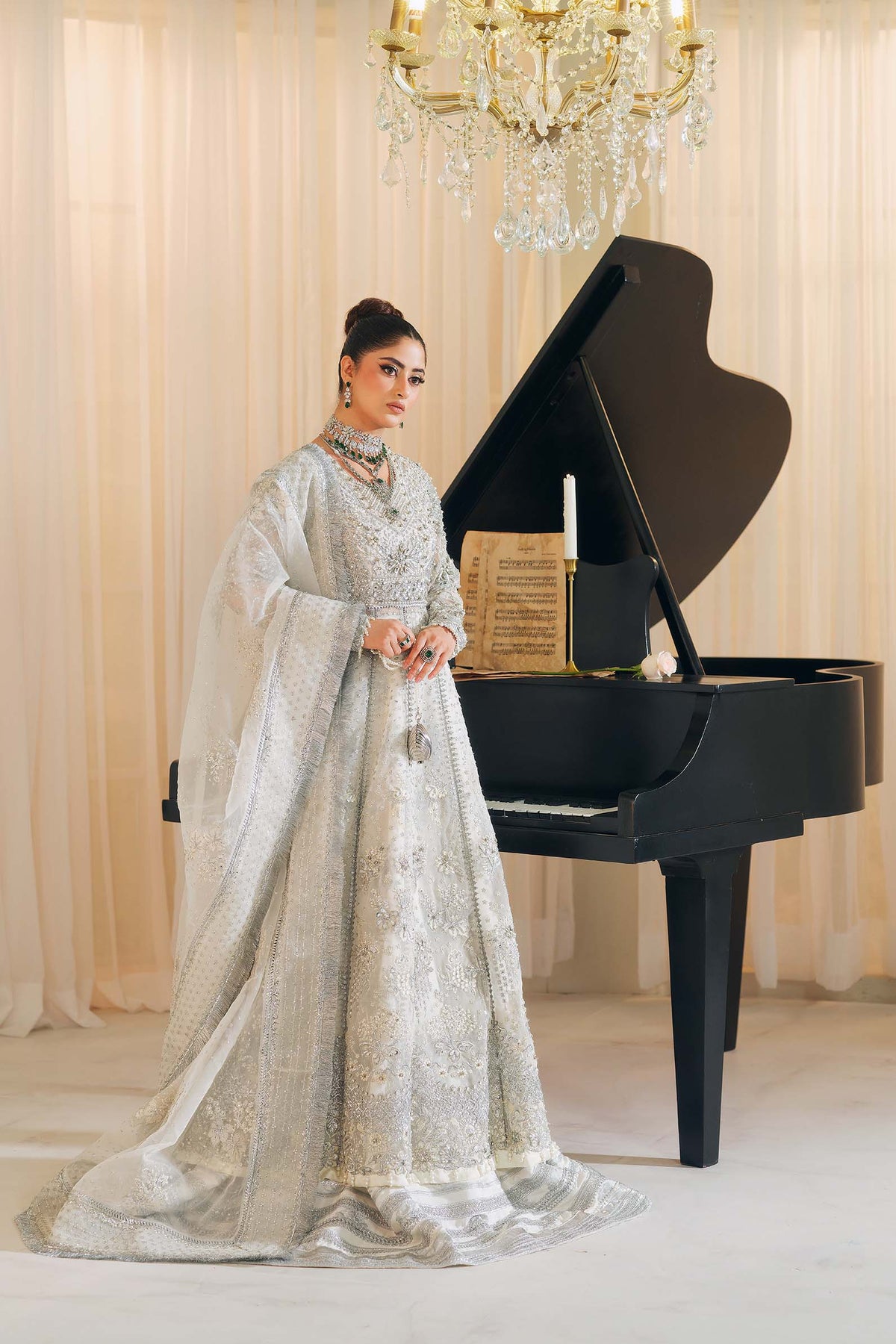 Maryam Hussain | Wedding Collection 25 | Jhil Mil -  Maryam Hussian Ladies Clothes - Original Designer Dress - House of Maryam