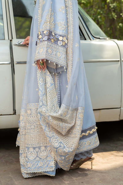 Maryam Hussain | Luxury Lawn 25 | Badal -  Maryam Hussain Ladies Clothes - Original Designer Dress - House of Maryam