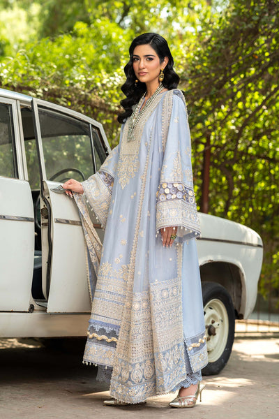 Maryam Hussain | Luxury Lawn 25 | Badal -  Maryam Hussain Ladies Clothes - Original Designer Dress - House of Maryam