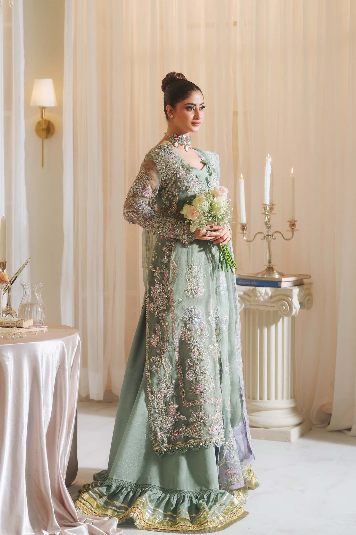 Maryam Hussain | Wedding Collection 25 | Janan -  Maryam Hussain Ladies Clothes - Original Designer Dress - House of Maryam