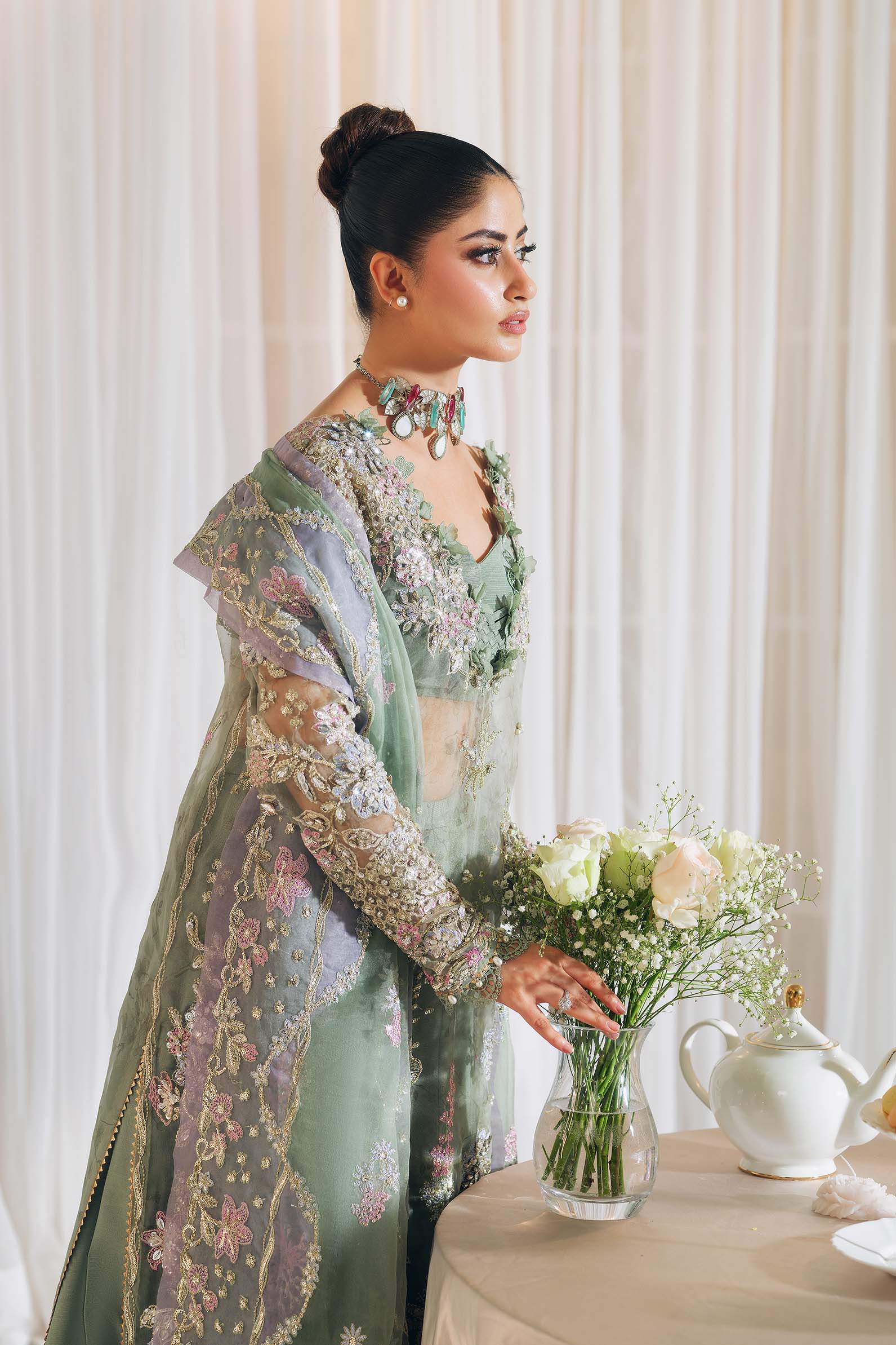 Maryam Hussain | Wedding Collection 25 | Janan -  Maryam Hussain Ladies Clothes - Original Designer Dress - House of Maryam
