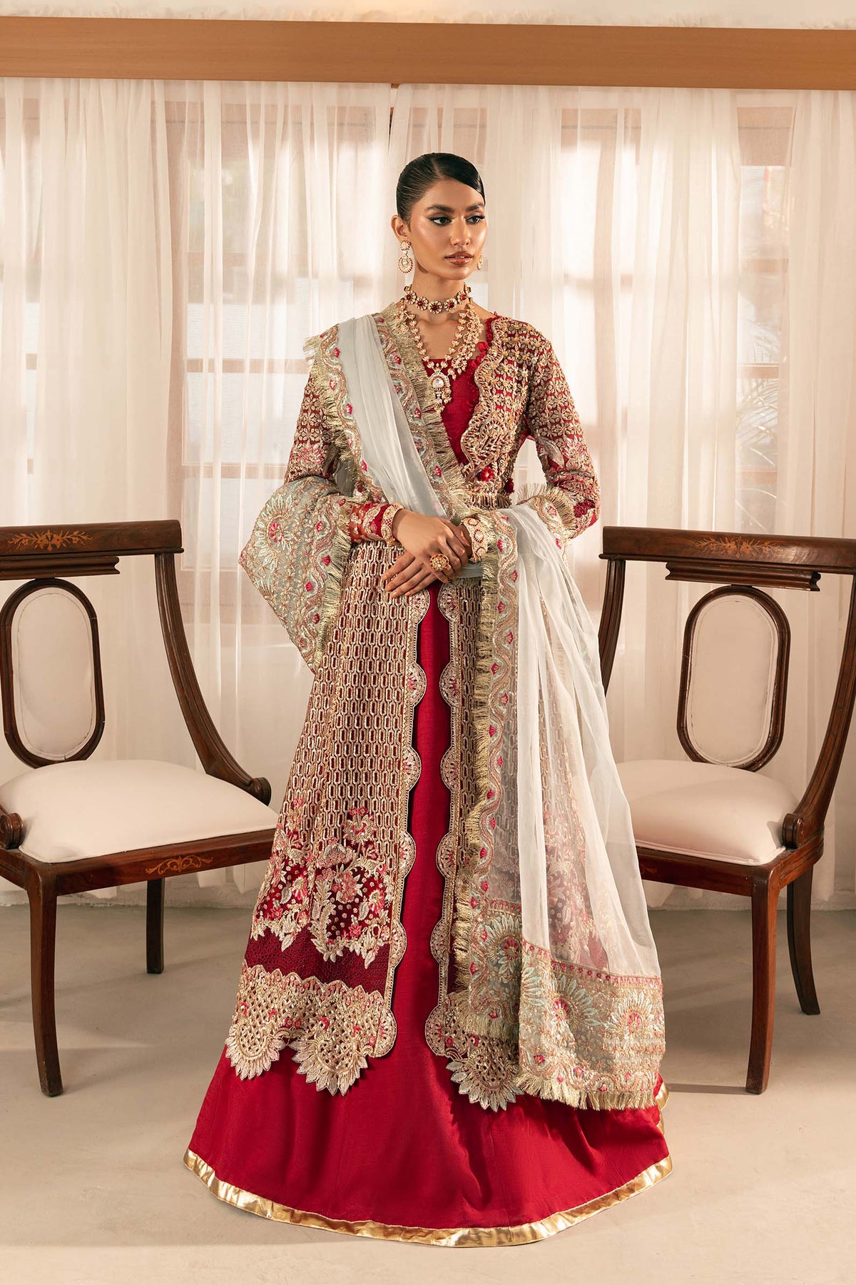 Maryam Hussain | Marwa Luxury Formals 24 | Raag -  Maryam Hussain Ladies Clothes - Original Designer Dress - House of Maryam
