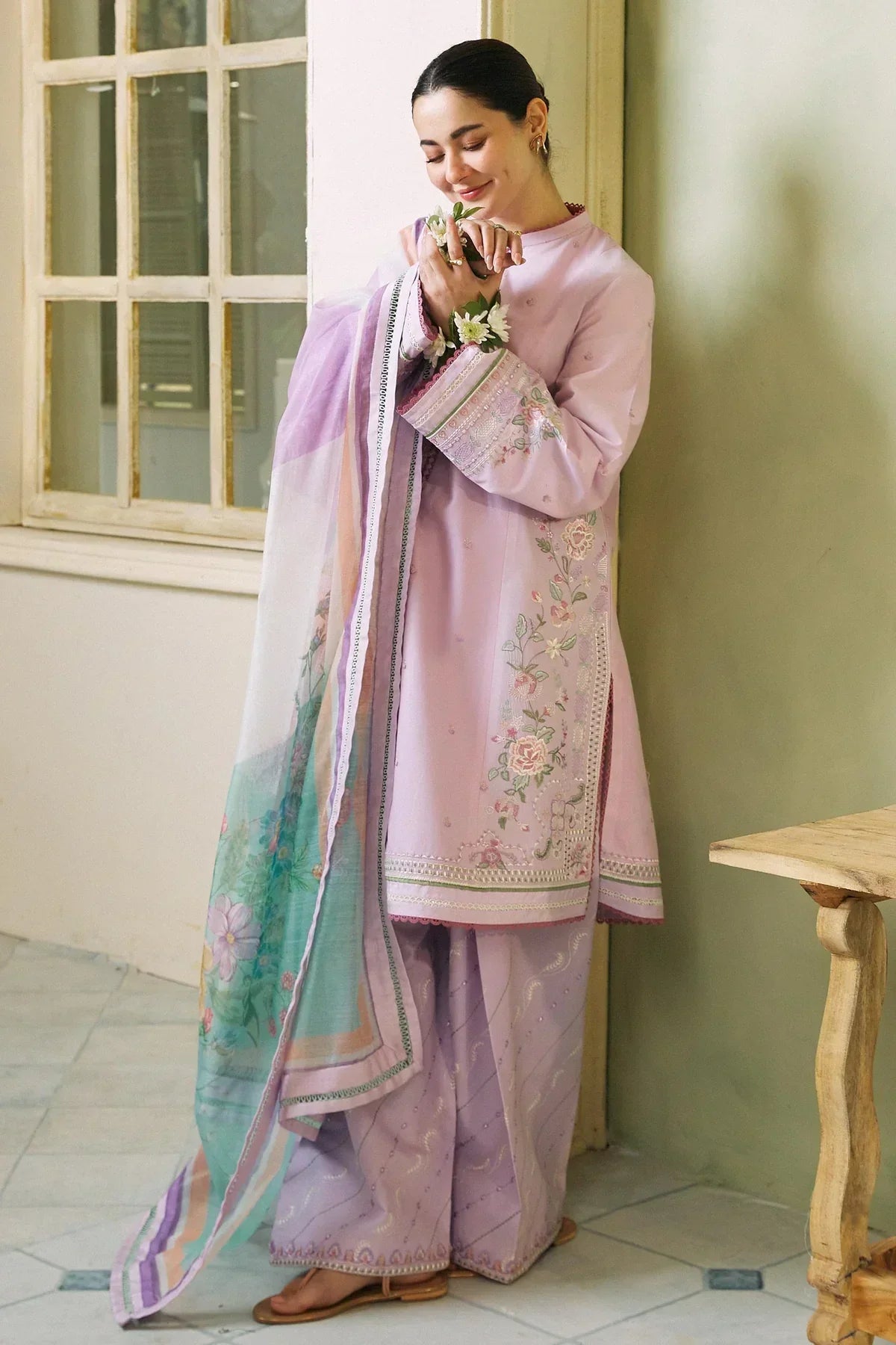 Zara Shahjahan | Coco Lawn 24 | LAYLA-5A by Designer Zara Shahjahan - House of Maryam - Pakistani Designer Ethnic Wear in {{ shop.shopifyCountryName }}