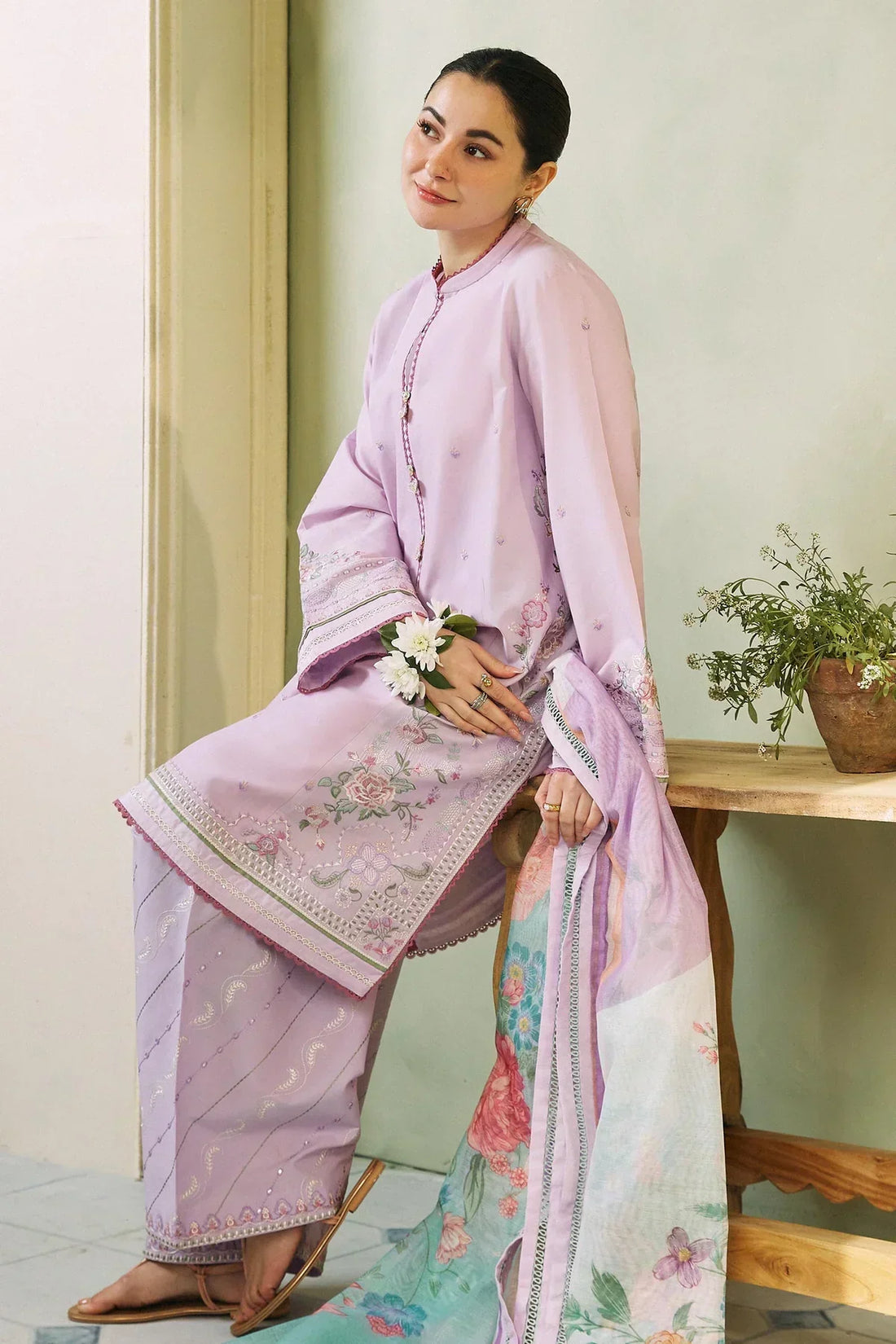 Zara Shahjahan | Coco Lawn 24 | LAYLA-5A -  Zara Shahjahan Luxury -  House of Maryam