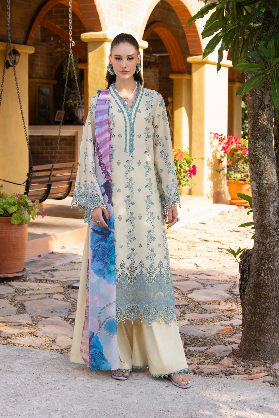 Adans Libas | Lasserkari Eid Petals | EID PETAL 1714
