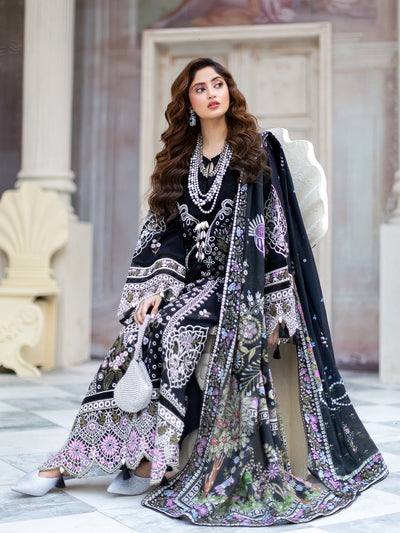 Mahnur | Sophie Luxury Lawn 25 | Lila -  Mahnur Ladies Clothes - Original Designer Dress - House of Maryam