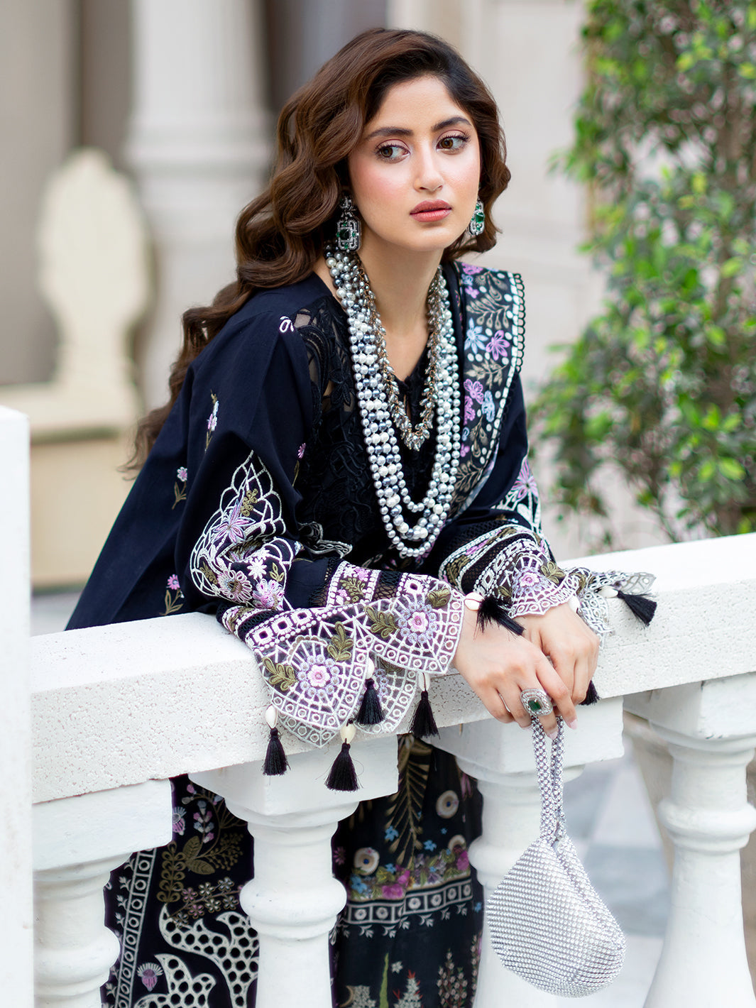Mahnur | Sophie Luxury Lawn 25 | Lila -  Mahnur Ladies Clothes - Original Designer Dress - House of Maryam