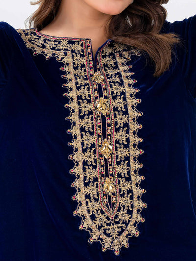 Lime Light | Velvet Pret | V-18 -  Lime Light Ladies Clothes - Original Designer Dress - House of Maryam