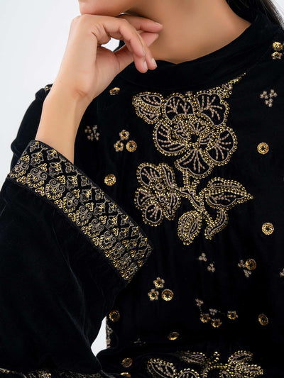 Lime Light | Velvet Pret | V-13 -  Lime Light Ladies Clothes - Original Designer Dress - House of Maryam
